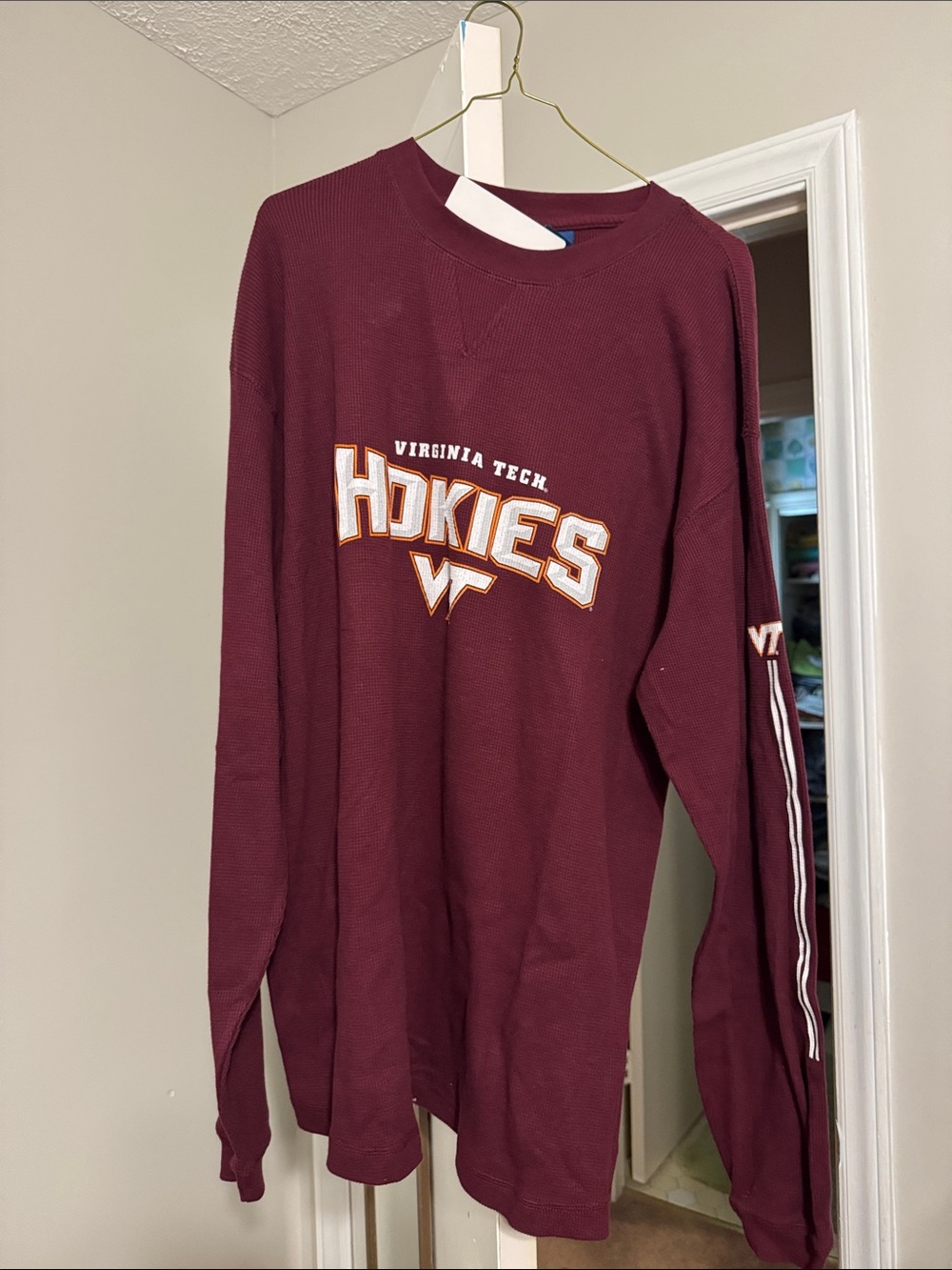 Virginia Tech Hokies Maroon Crewneck Sweatshirt